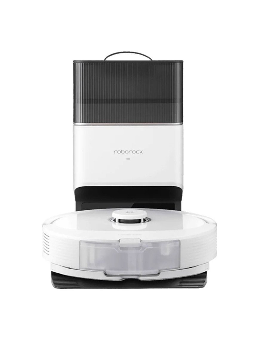 Roborock Q8 Max Plus Çöp Istasyonlu 5500PA Emiş Güçü Akıllı Robot Süpürge - Beyaz