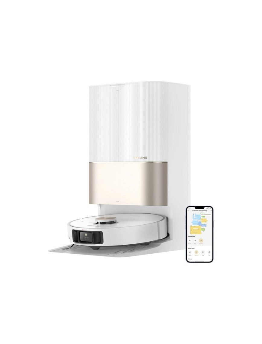 Dreame X40 Ultra Robot Süpürge Beyaz, 12.000PA Emiş Gücü