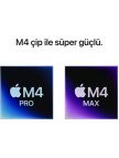 Apple MacBook Pro M4 Pro 24GB 1TB SSD macOS 14" Taşınabilir Bilgisayar Uzay Siyahı MX2J3TU/A