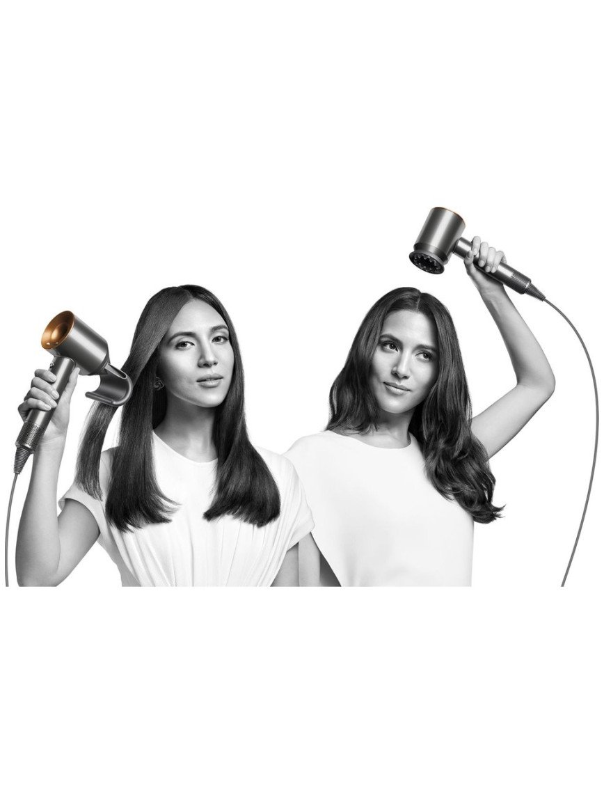 Dyson Supersonic™ Saç Kurutma Makinesi Düz+Dalgalı (Prusya Mavisi/Bakır)